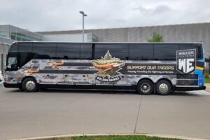 Golden Hawks Unveil New Bus