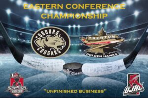 Hawks Host Cougars in Game 1 of Eastern Conference Finals