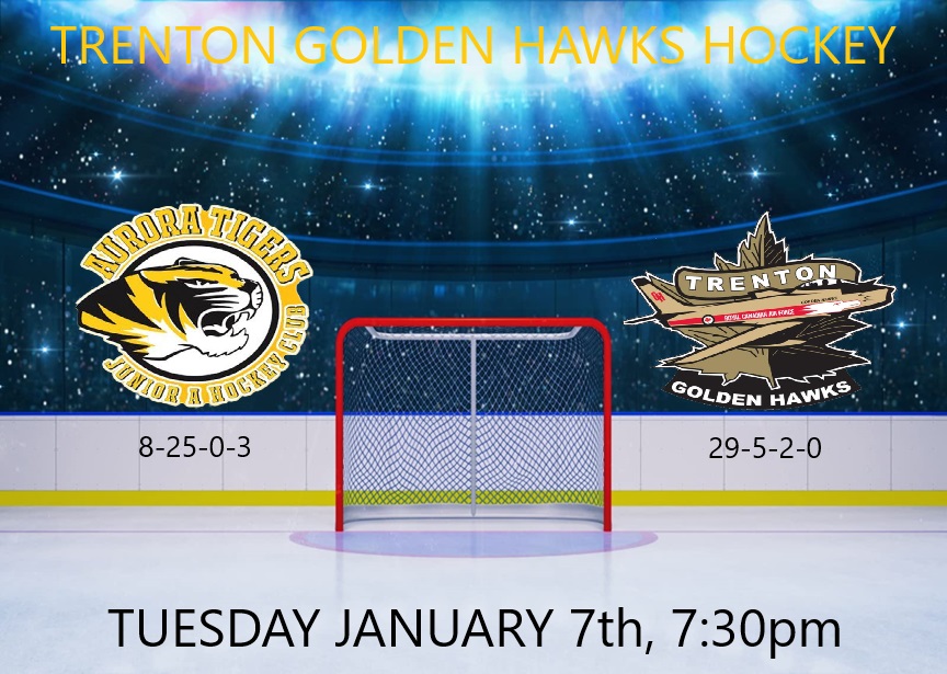 Hawks Looking for 1st Win in 2025! Trenton Golden Hawks