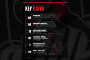 OJHL Announces Full 2026-27 Regular-Season Schedule